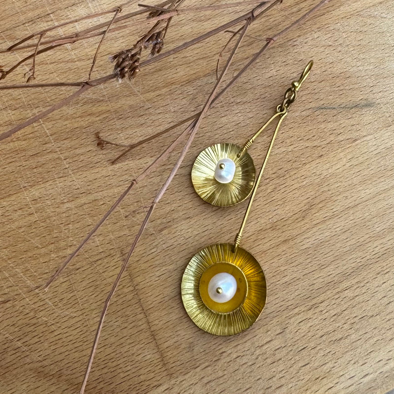 Koa Earrings