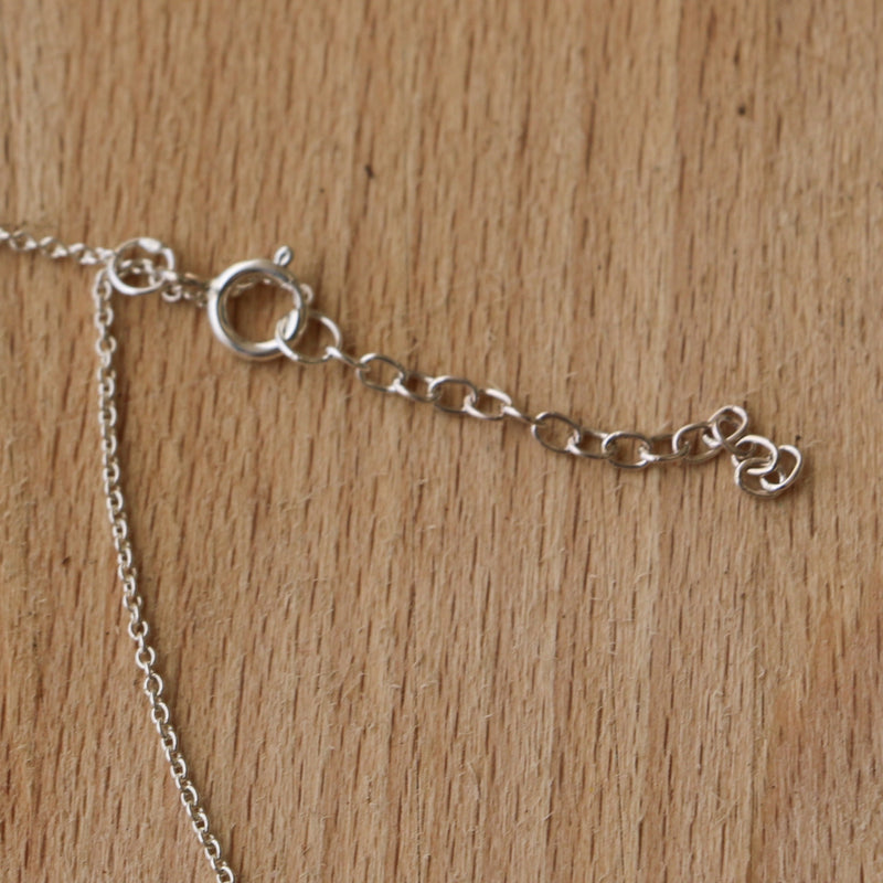 Kelcie Necklace Silver Chain