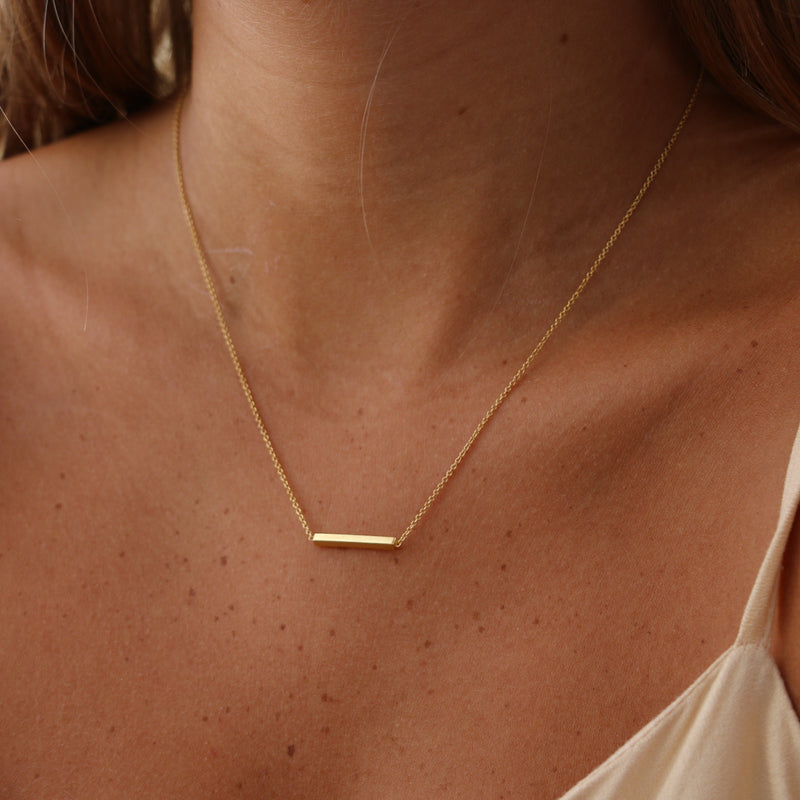 Seina Necklace Gold Plated