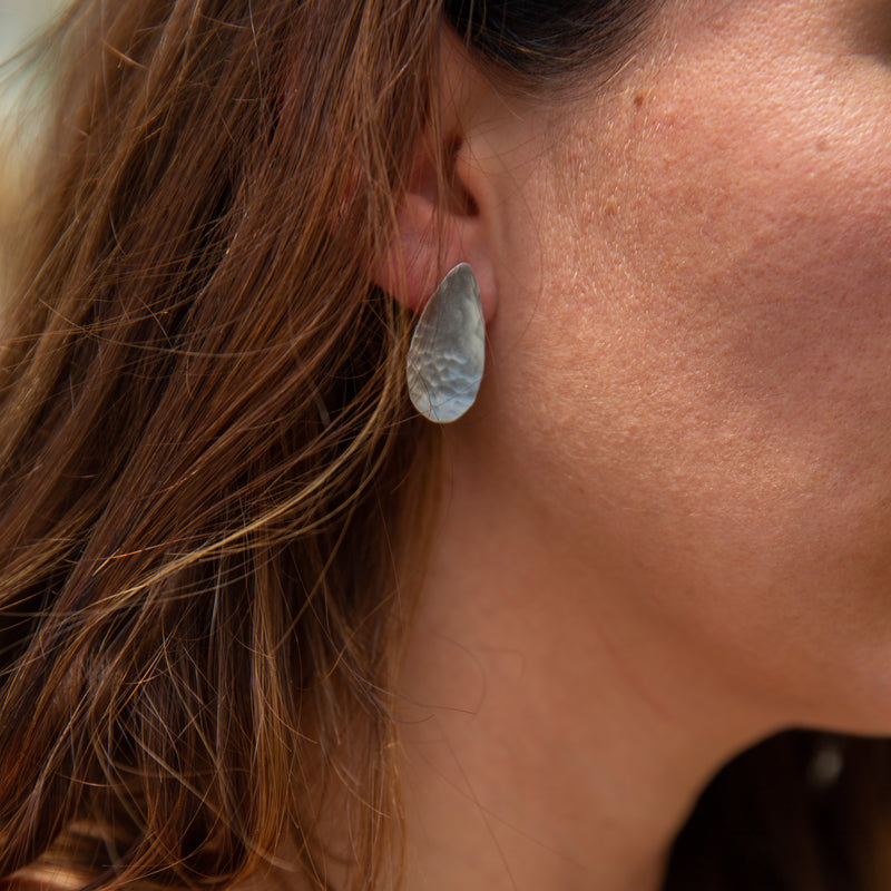 Marigold Earrings Silver
