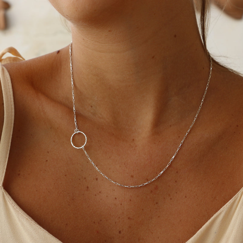 Ebba Necklace Silver