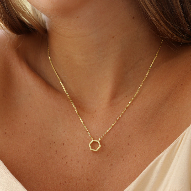 Min Necklace Gold Plated