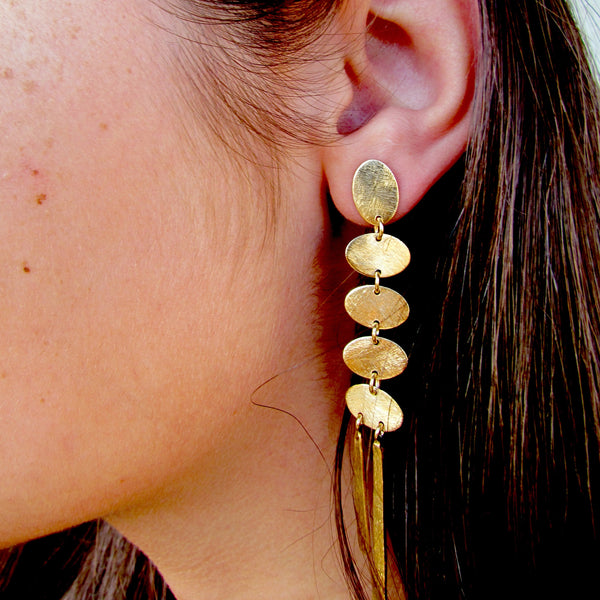 Cinnia Earrings Gold Plated