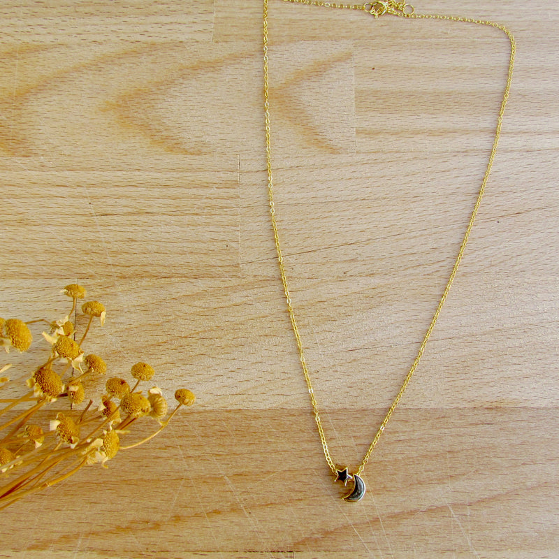 Mika Necklace Gold Plated