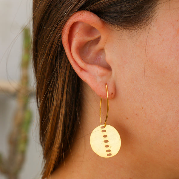 Carissa Earrings Gold Plated