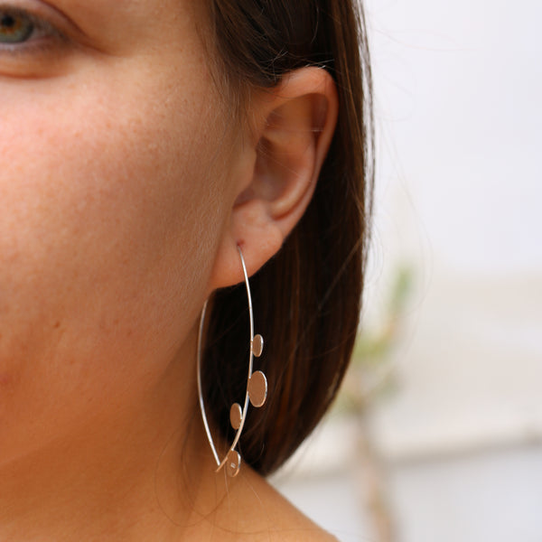 Kara Earrings Silver