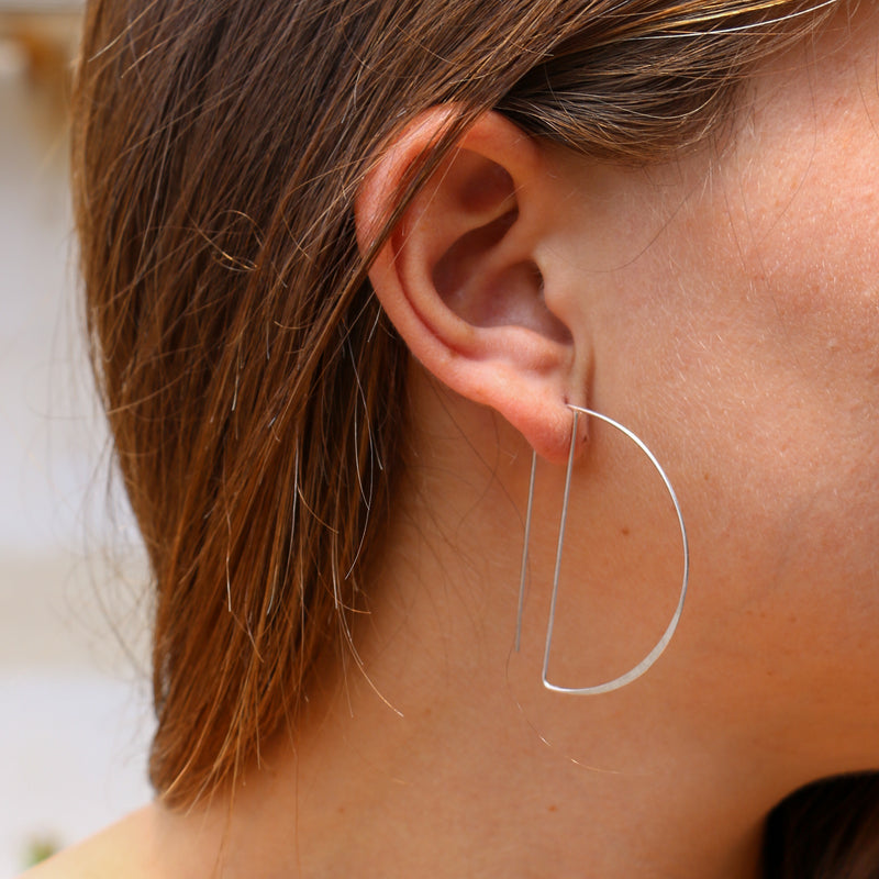 Azalea Earrings Silver