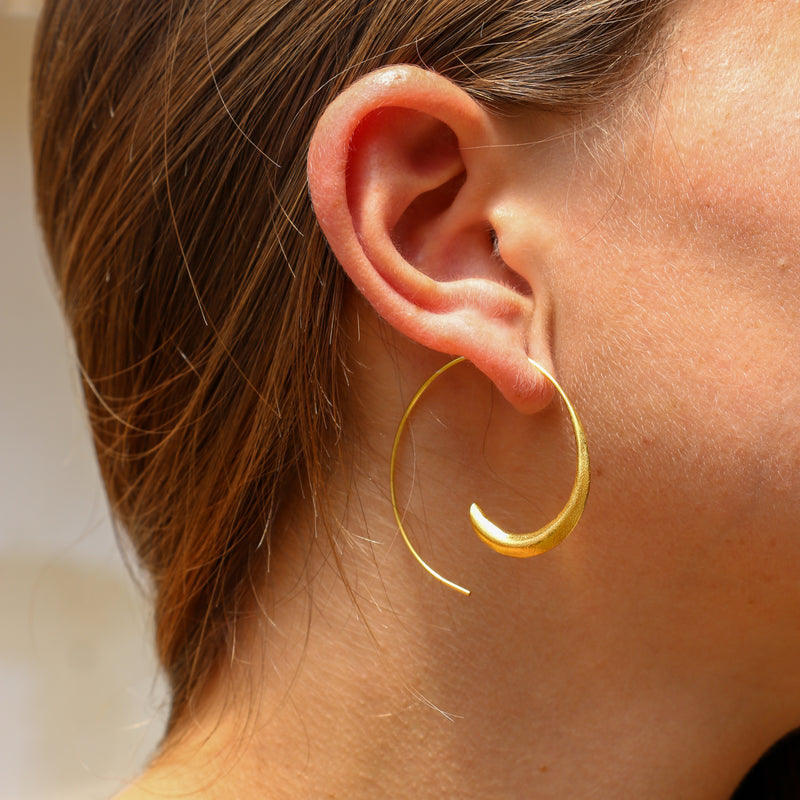  Roxanne Earrings Gold Plated