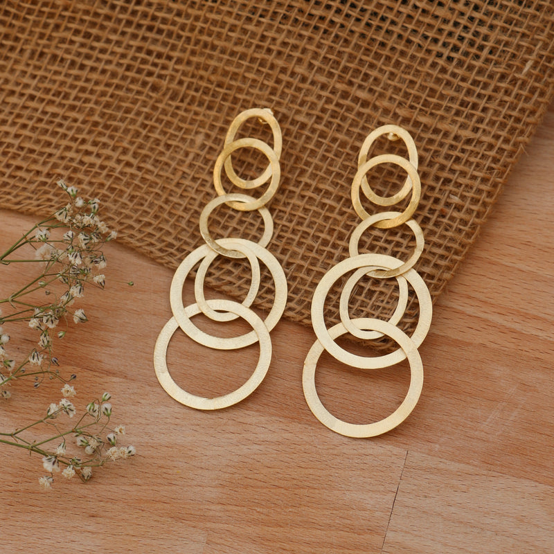Valenceia Earrings Gold Plated 