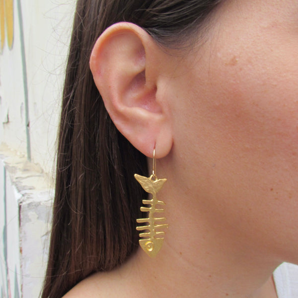 Dharma Earrings Gold Plated