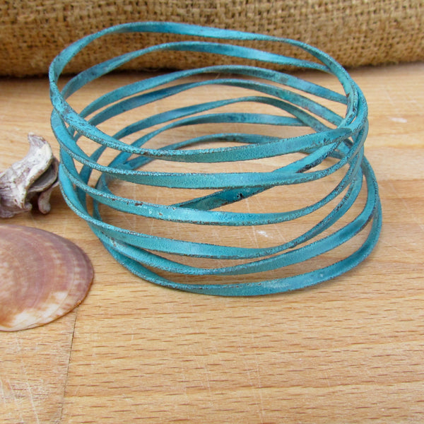 Zoie Bracelet Brass & Patina