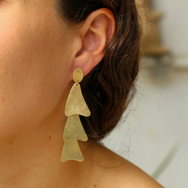 Hana Earrings Gold Plated