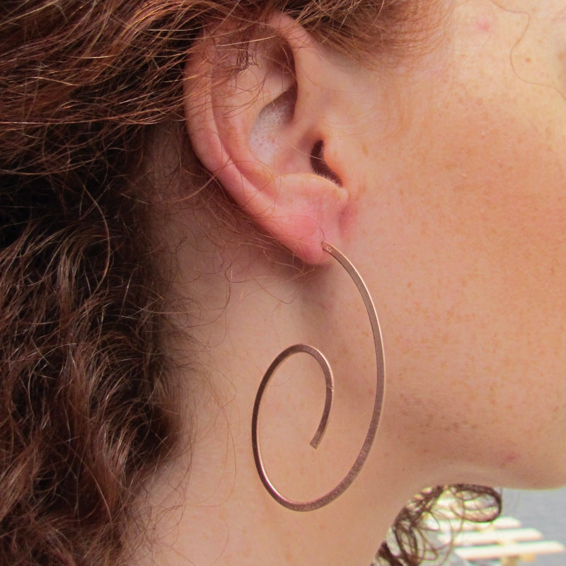 Savannah Earrings Rose Gold Plated