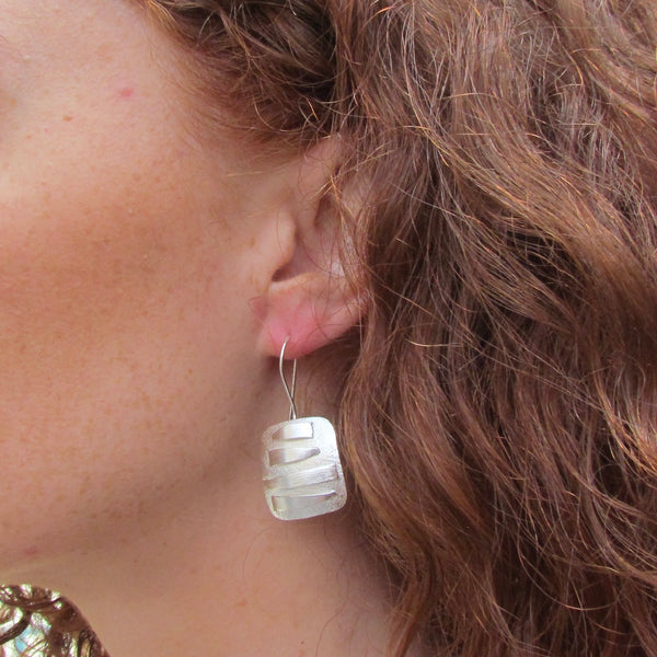 Xena Earrings Silver