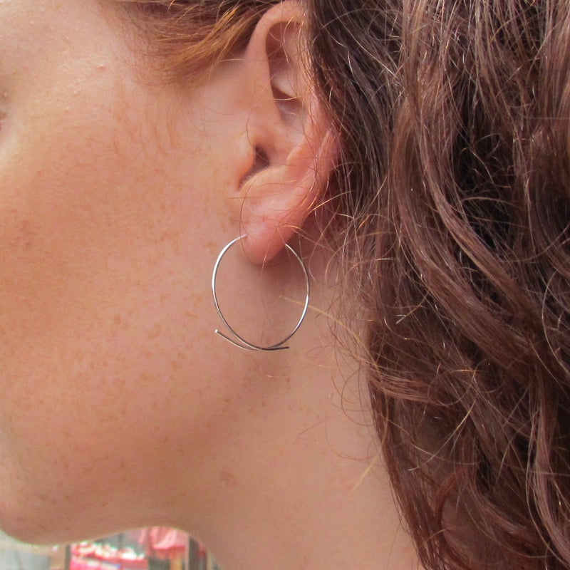 Farah Earrings Silver Small