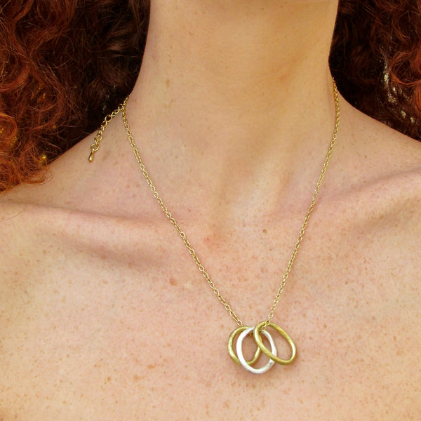 Dasha Necklace Gold Plated & Silver Plated 