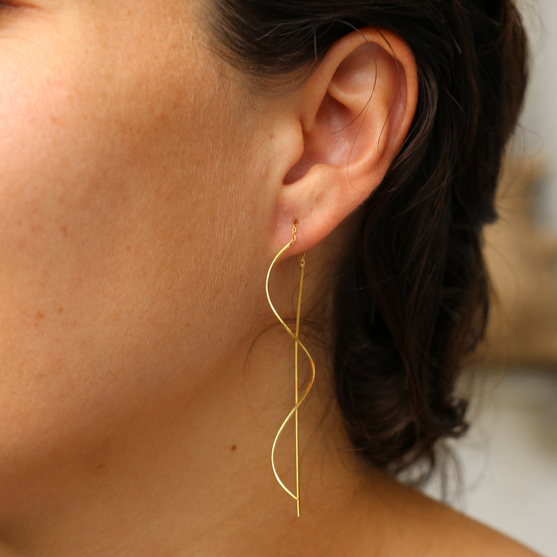 Teylie Earrings Gold Plated 
