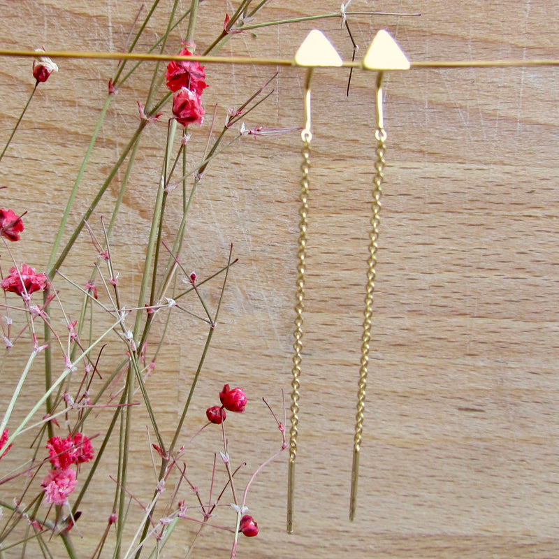 Lumi Earrings Gold Plated