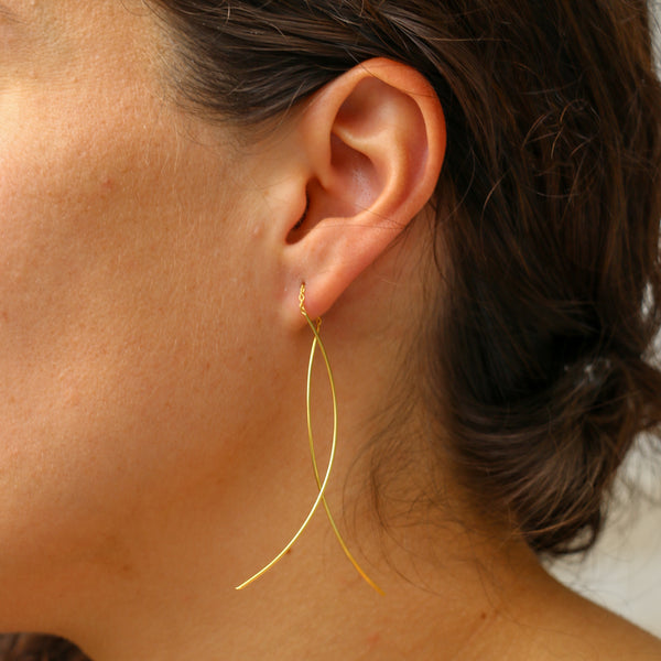 Kehlani Earrings  Medium Gold Plated