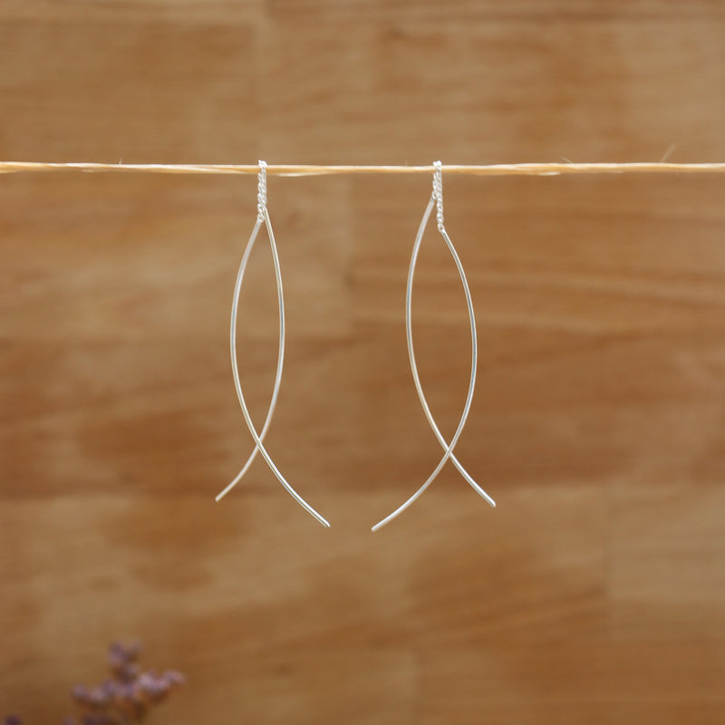 Kehlani Earrings Medium Silver