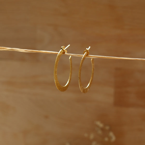 Kiana Earrings Gold Plated Small
