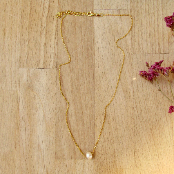 Baylin Necklace Gold Plated