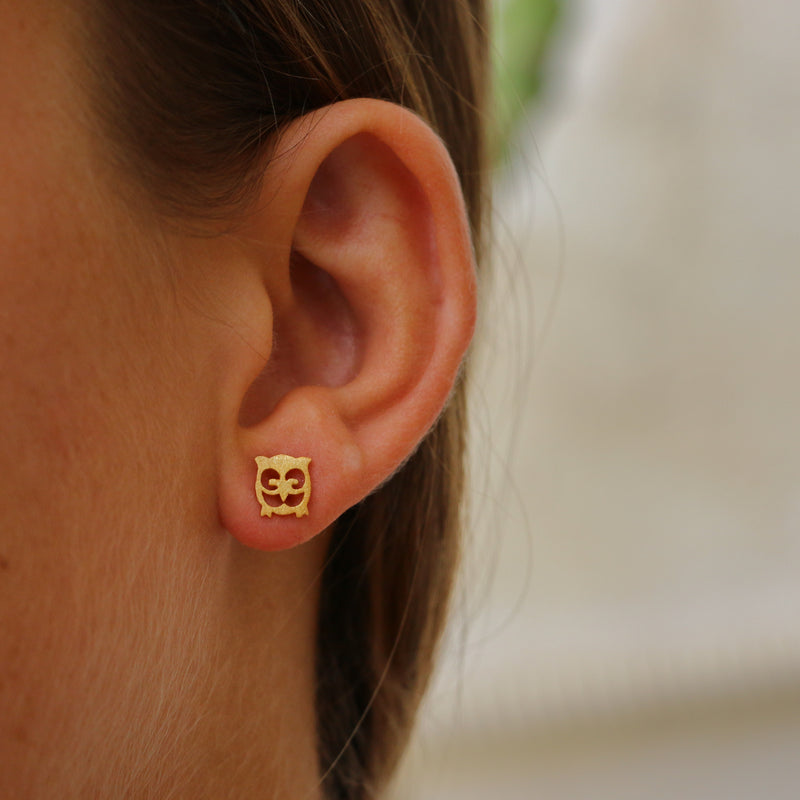Britta Earrings Gold Plated