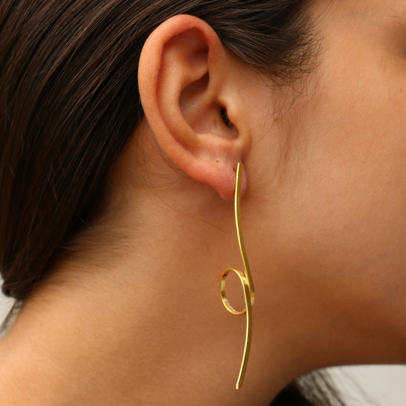 Cora Earrings Gold Plated
