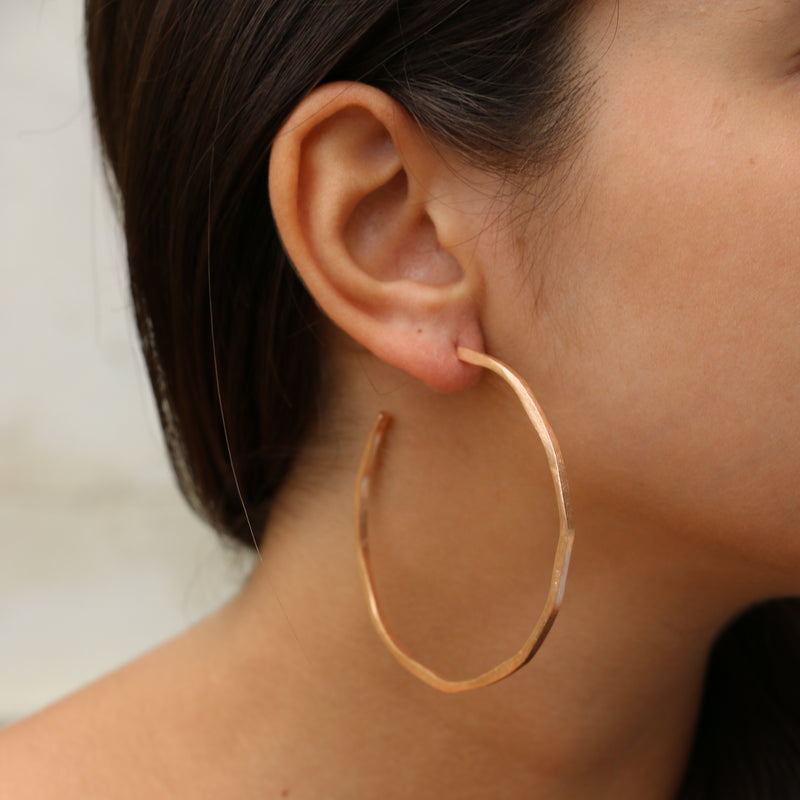 Ayanna Earrings Rose Gold Plated