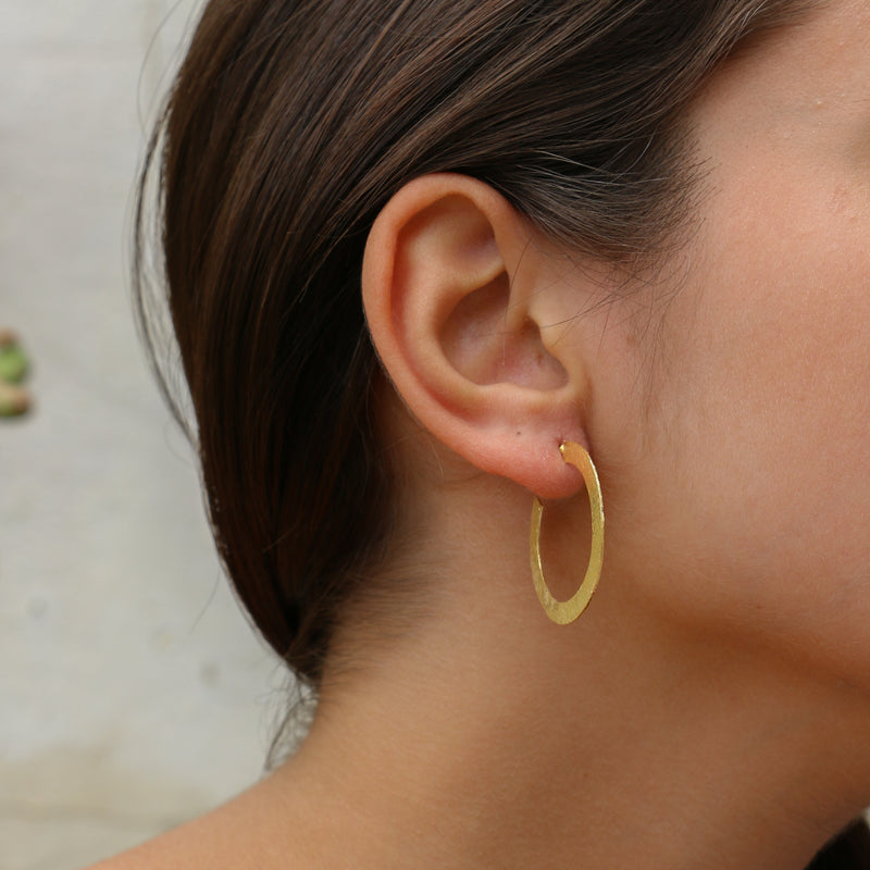 Kiana Earrings Gold Plated Small