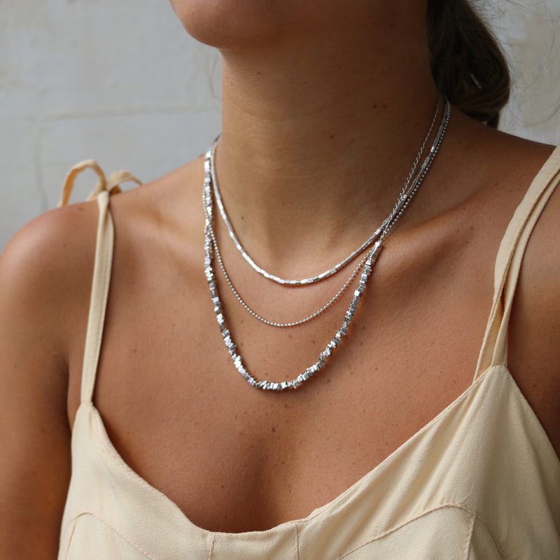 Matilda Necklace Silver