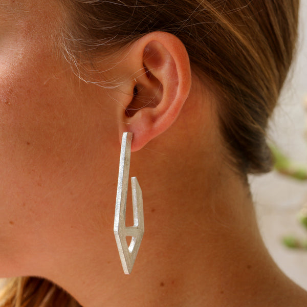 Hülya Earrings Silver