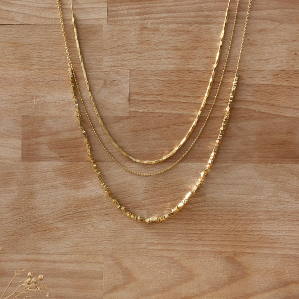 Matilda Necklace Gold Plated