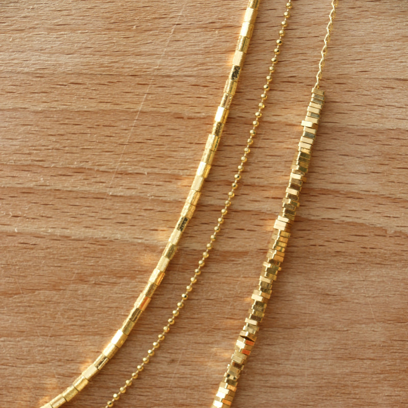 Matilda Necklace Gold Plated